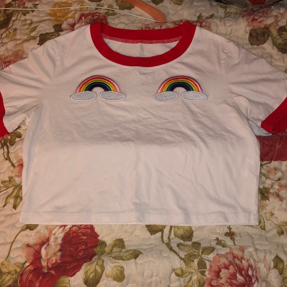 Cropped top shirt